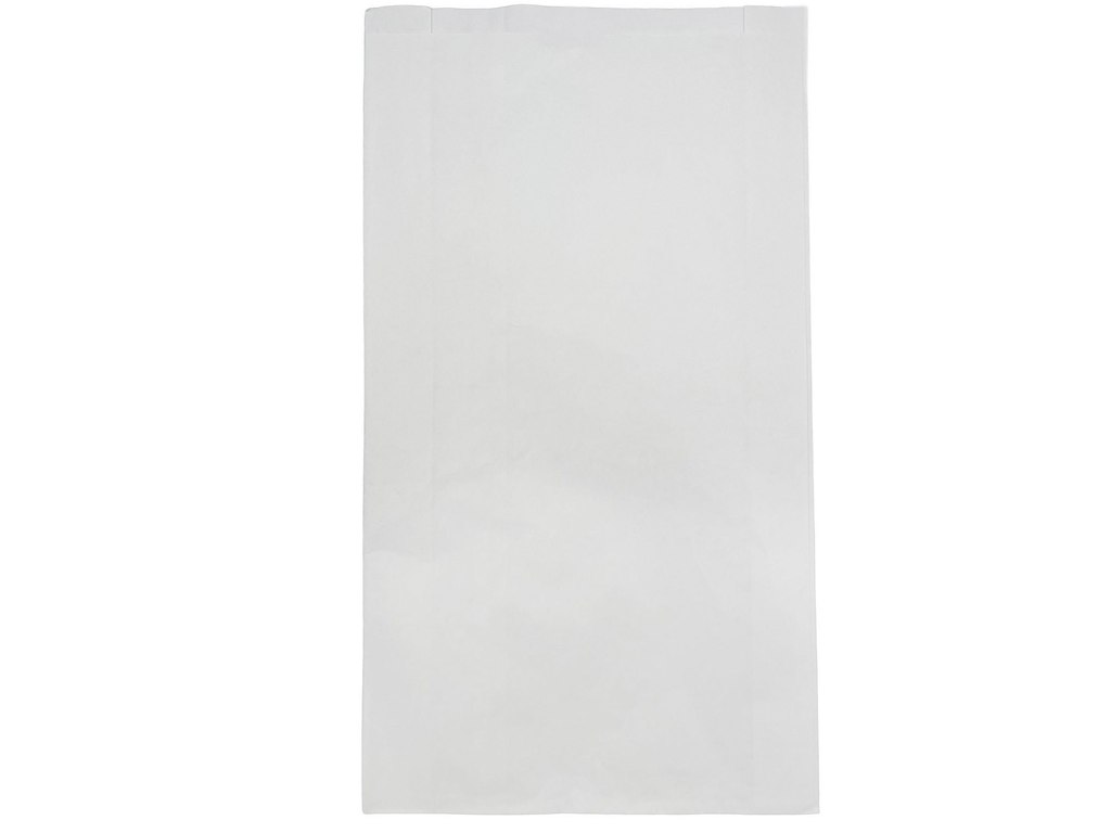 Bagerpose 10 kg 300/(2x45)x520+20 mm FSC 50 gr Hvid