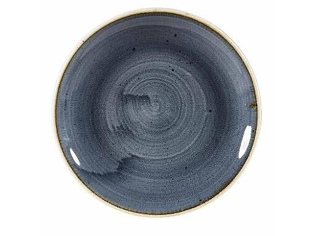 Tallerken Coupe Stonecast Ø16.5 cm Porcelæn Blåbær