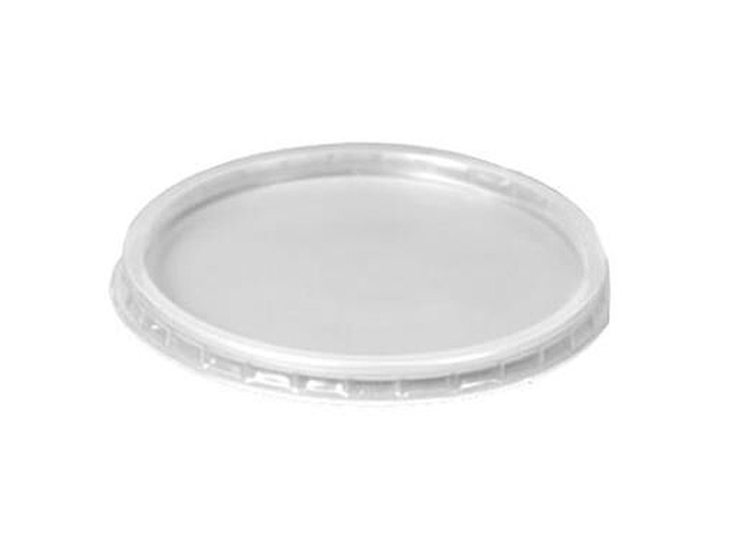 Plastlåg Ø101xH1cm PP Transparent T/DeliPack bæger 125-500ml