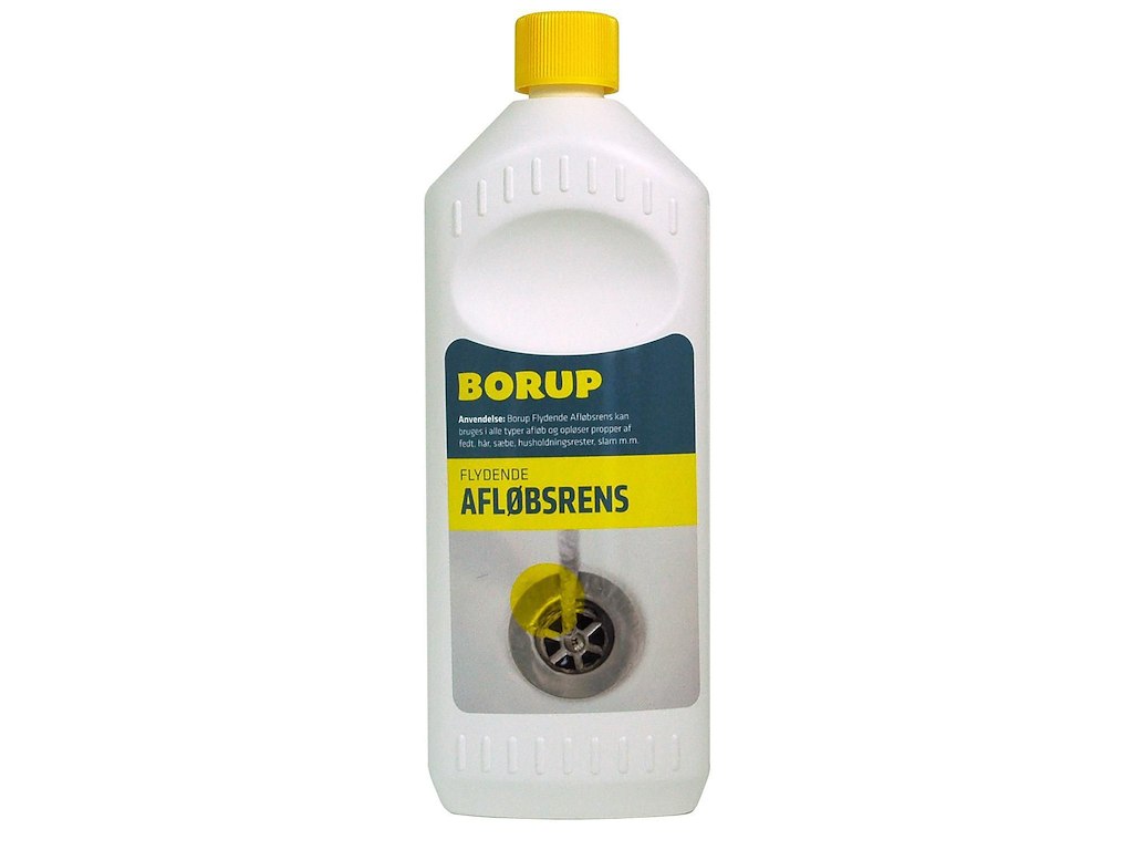 Afløbsrens Borup Natriumhydroxid 1 ltr