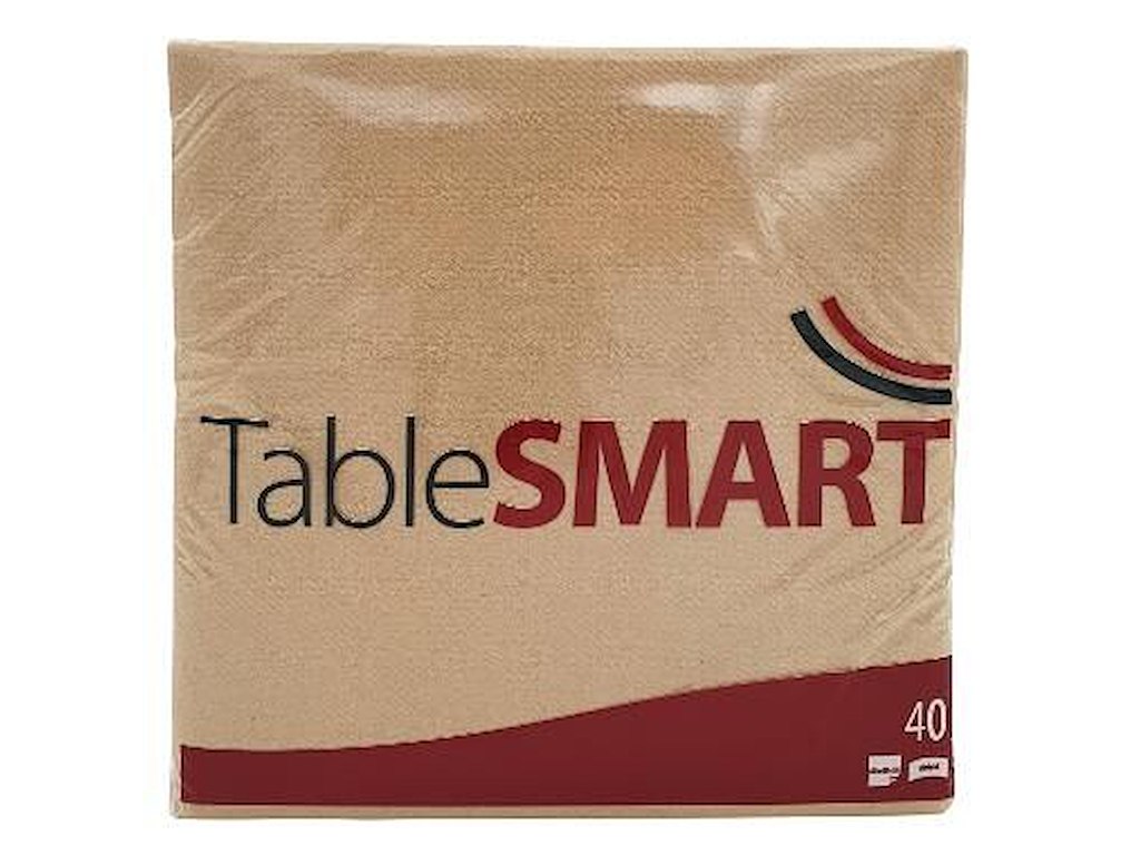 Serviet TableSMART airlaid 40x40cm Natur