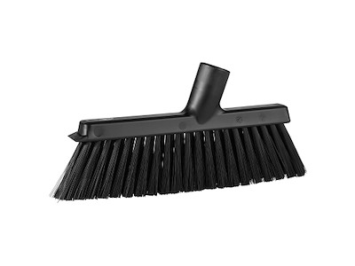 Fejebakkekost Vikan L250mm medium med  vinklet gevind sort