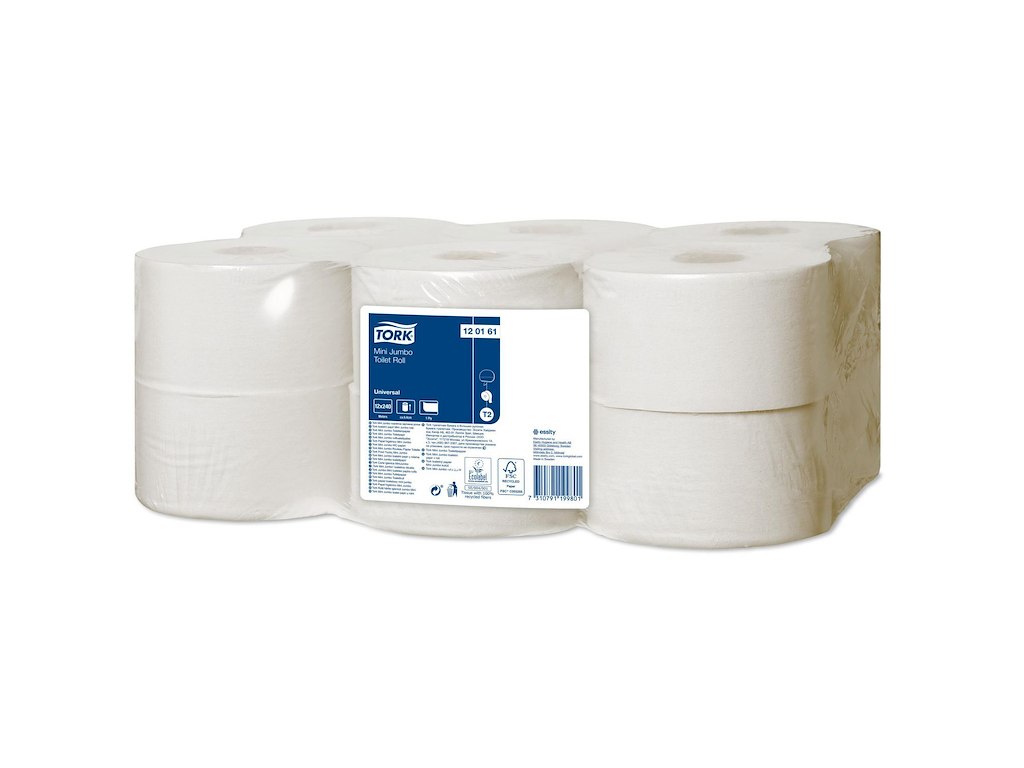 Toiletpapir Tork Jumbo Universal T2 Mini 1-lag 240m