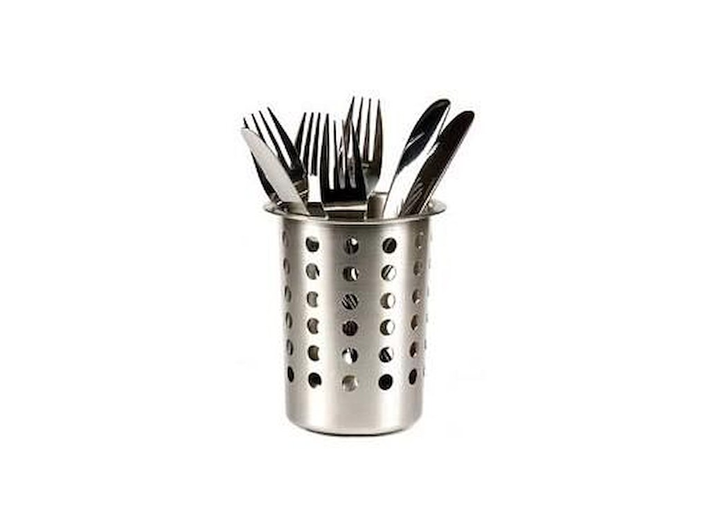 Bestikholder Ø11.5x13.5 cm Rustfri stål passer til 101887