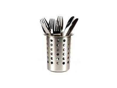 Bestikholder Ø11.5x13.5 cm Rustfri stål passer til 101887