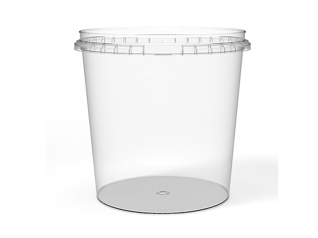 Plastbæger Handy-Safe 1170 ml Ø132xH128 mm PP Klar