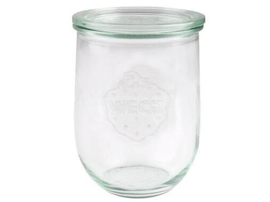 Patentglas Weck Tulip 1062 ml Ø10.8x14.7 cm uden Låg Glas