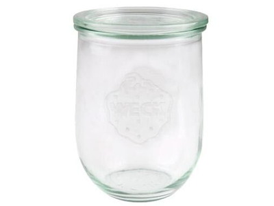 Patentglas Weck Tulip 1062 ml Ø10.8x14.7 cm uden Låg Glas