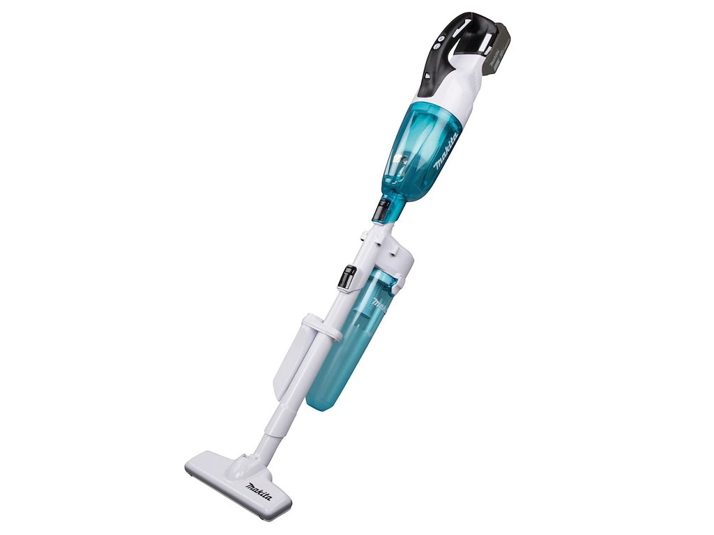 Støvsuger Håndholdt Makita LXT 18V Poseløs 0.75ltr 1.6kg med Lader/Batteri Hvid