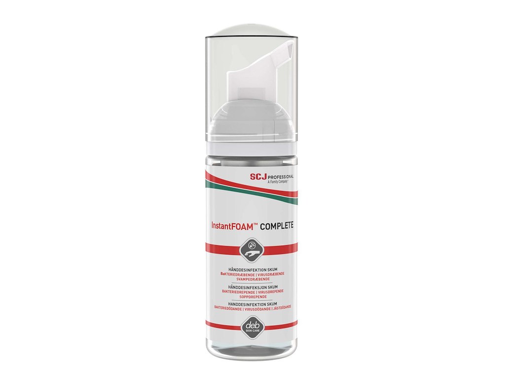 Hånddesinfektion Skum Deb InstantFOAM Complete 80% Ethanol med Pumpe 47 ml