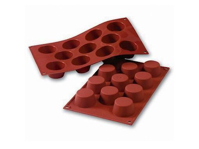 Muffinform Silikomart 1/3GN Ø51xH28 mm Silikone til 11 muffins