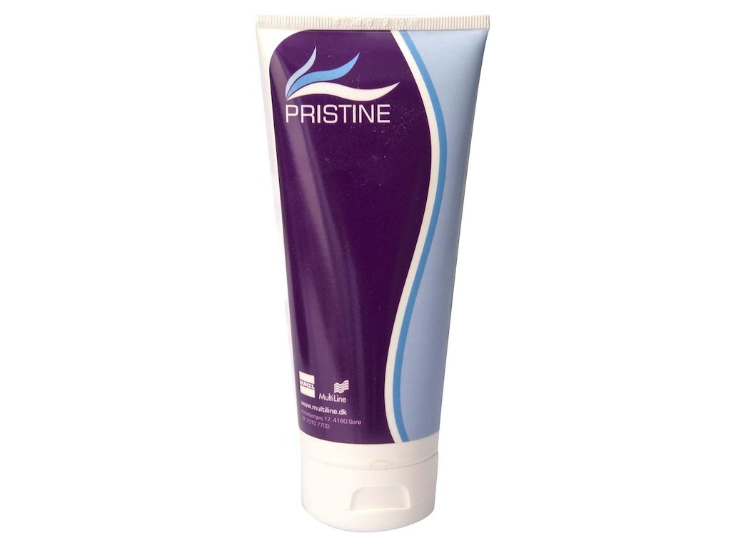 Hudcreme Pristine 200ml Svanemærket uden Parfume/Parabener Snaplåg 25% fedt