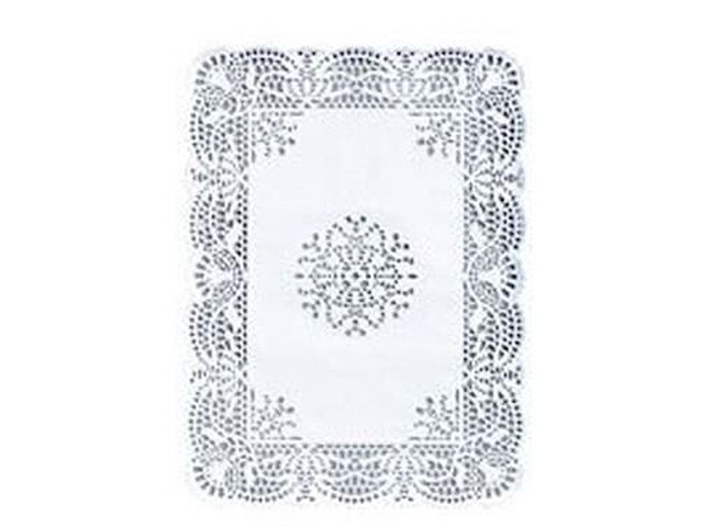 Fadpapir 45x35 cm Firkantet Udstanset