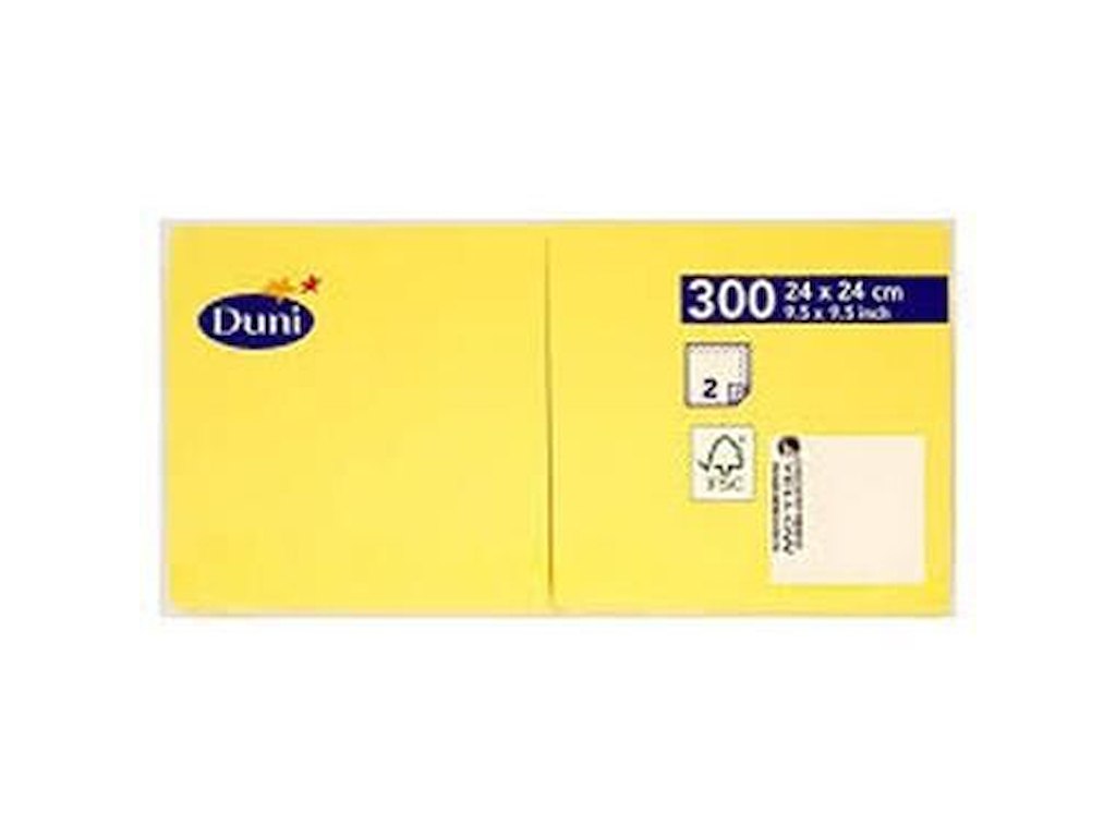 Serviet 24x24cm 2-lag 1/4-fold Gul