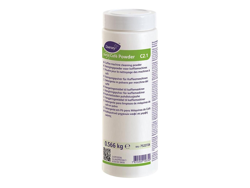 Rensemiddel Suma Café Powder C2.1 til Rengøring af kaffe/espressomaskiner 565 gr