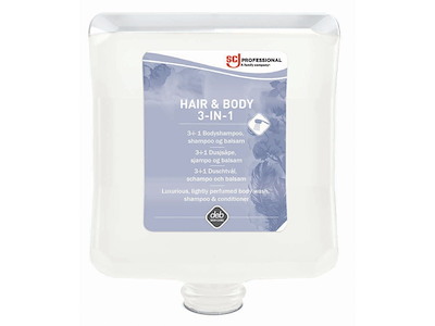 Cremesæbe Refresh Luxury 3i1 Hair and Body med Balsam/Parfume t dispenser 2 ltr