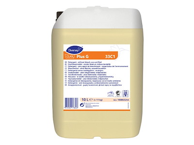 Tøjvask Flydende Clax Plus PE 33C1 10ltr Svanemærket uden Blegemiddel til alle