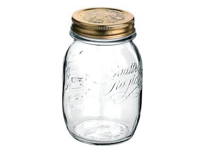 Sylteglas Quattro Stagioni 500 ml Ø9x13.6 cm med Låg