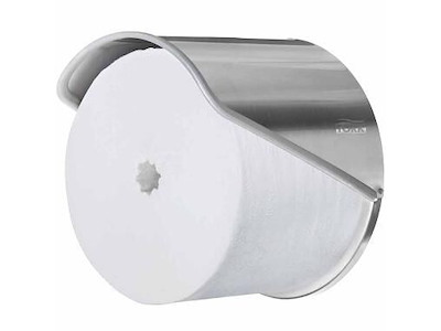 Dispenser Tork T7 til toiletpapir uden hylse Mid-size Rustfri stål