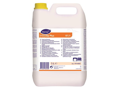 Maskinopvask Iblødsætning Anlæg Flydende Suma Dip Plus K1.1 5ltr med Klor