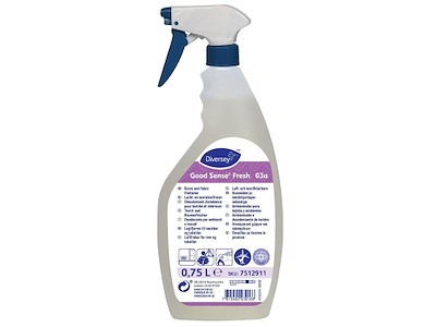 Lugtfjerner Good Sense Fresh O3a 750ml med Parfume/Spray til værelser/tekstiler