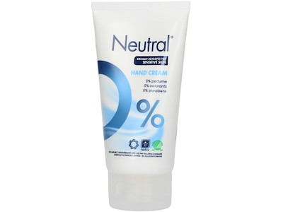 Hudcreme Neutral Hand Creme 75ml Svanemærket/Allergimærket uden Parfume Snaplåg