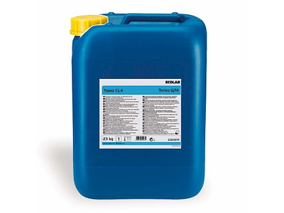 Skumrengøring Alkalisk Topaz CL4 m/Klor til Daglig brug i Fødevareproduk 23 kg