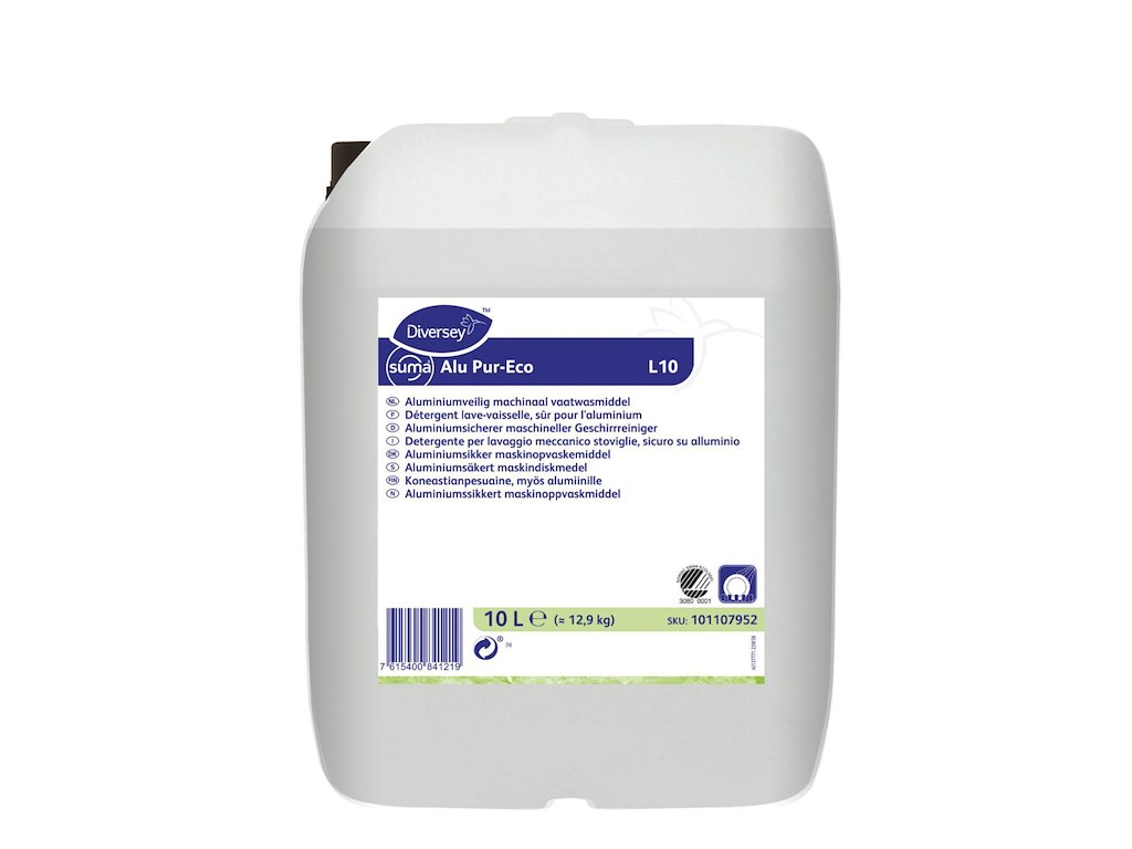 Maskinopvask Anlæg Flydende Suma Alu Pur-Eco L10 10ltr Ecolabel u. Klor til alu