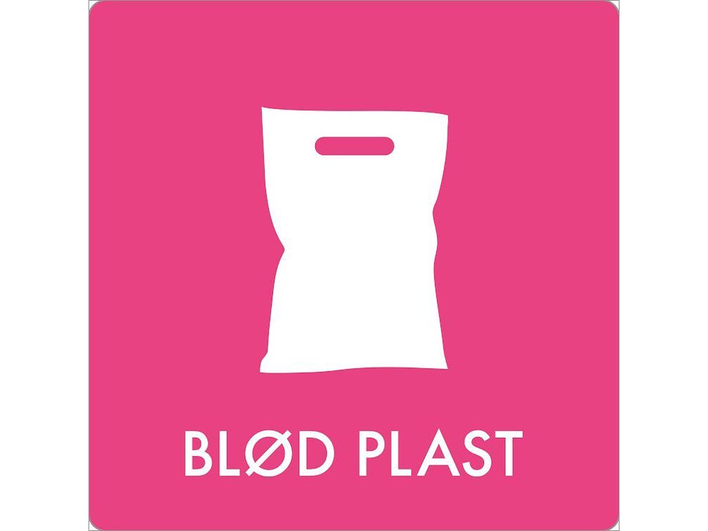 Piktogram Blød Plast 180x180mm