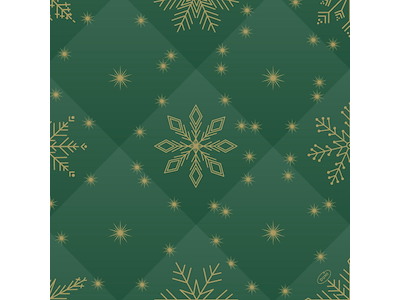 Serviet Bio Dunisoft 40x40cm Rhombus Green