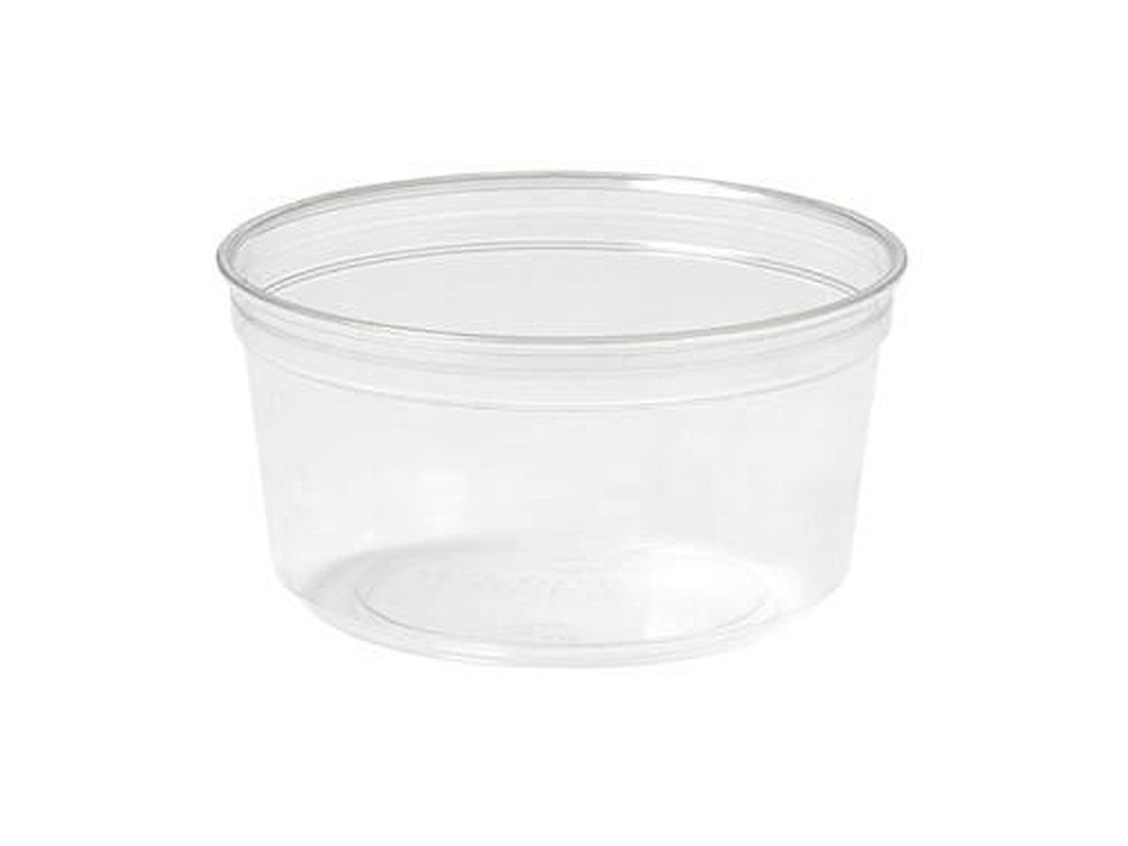 Bæger Crystal Deli 375 ml Ø116x61 mm Rund Kraftig RPET Klar