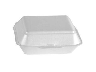 Burgerboks stor 185x145x73 mm XPS Hvid HP2