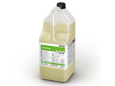 Vaskepleje Satiné Clean Svanemærket uden Voks/Farve/Parfume 5 ltr