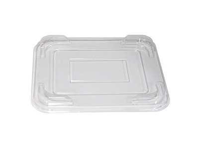 Plastlåg L227xB178xH22mm RPET Klar