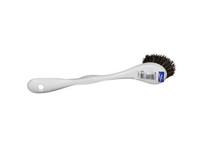 Opvaskebørste blød plast hvid