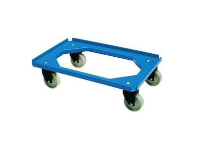 Tralle Mini Moove 60x40 cm 4 hjul Standard ABS PP Blå