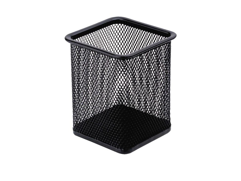 Penneholder Firkantet Sort