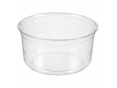 Bæger Deli 300 ml 12 oz Ø117x54 mm Rund RPET Klar