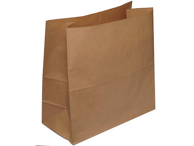 Klodsbundspose 350x170x350 mm 21 ltr 80 gr FSC Brun OMPAKKES 4 x 50 stk