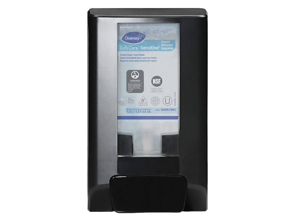 Dispenser Diversey hybrid elektronisk W1 t/1,3 ltr. sort