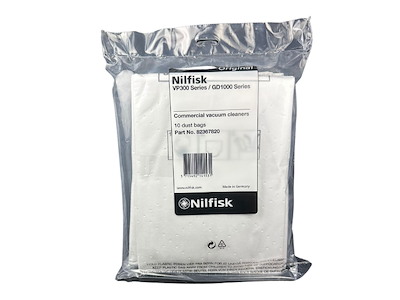 Originale Nilfisk støvposer i fleece til VP300/400, 10 stk.