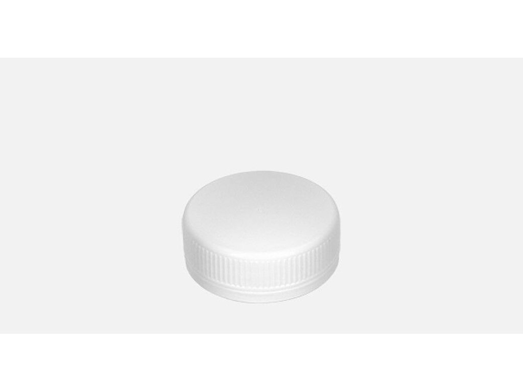 Låg Rund Ø38mm HDPE Hvid