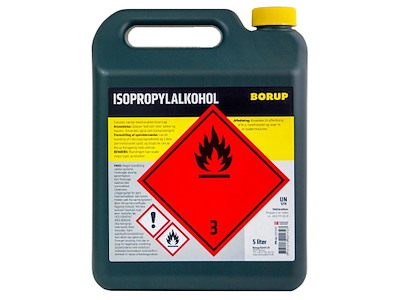Isopropylalkohol 99% til Affedtning og andet 5 ltr