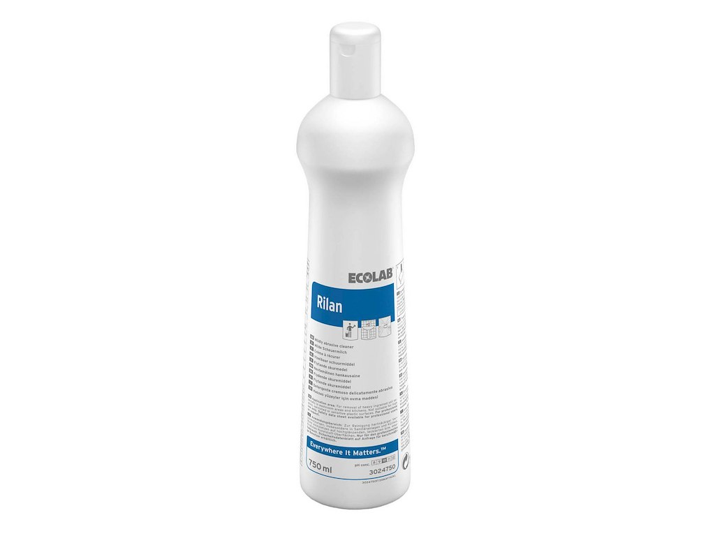 Skurecreme Rilan med parfume til sarte overflader 750 ml