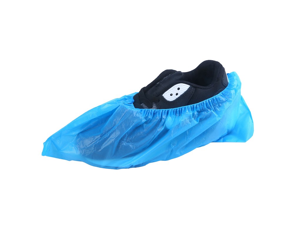 Skoovertræk 36cm 35my CPE blå