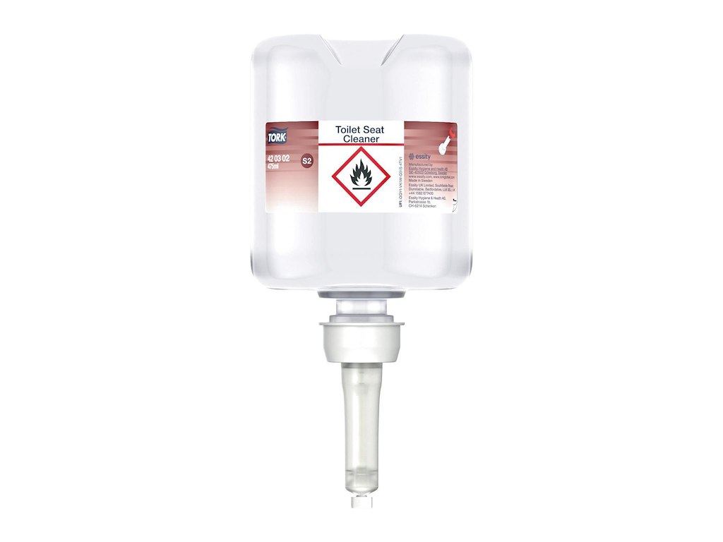 Toiletsæderens/Desinfektion Flydende Tork u/Farve/Parfume 475 ml