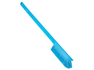 Vaskebørste Medium Ultra smal L60xB15xH6cm med Langt skaft Blå