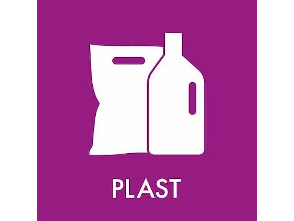 Piktogram PLAST 12x12 cm