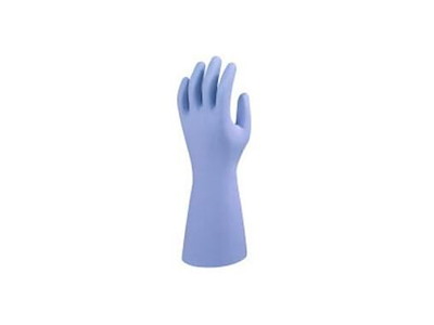 Handske Ansell AlphaTec G21B 37-520 soft str L 9 nitril u. latex/silikone blå