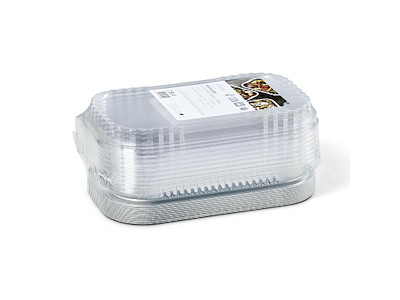 Alubakke Ready2Cook 964 ml 234x138x43 m med Apet plastlåg 10 sæt sampak
